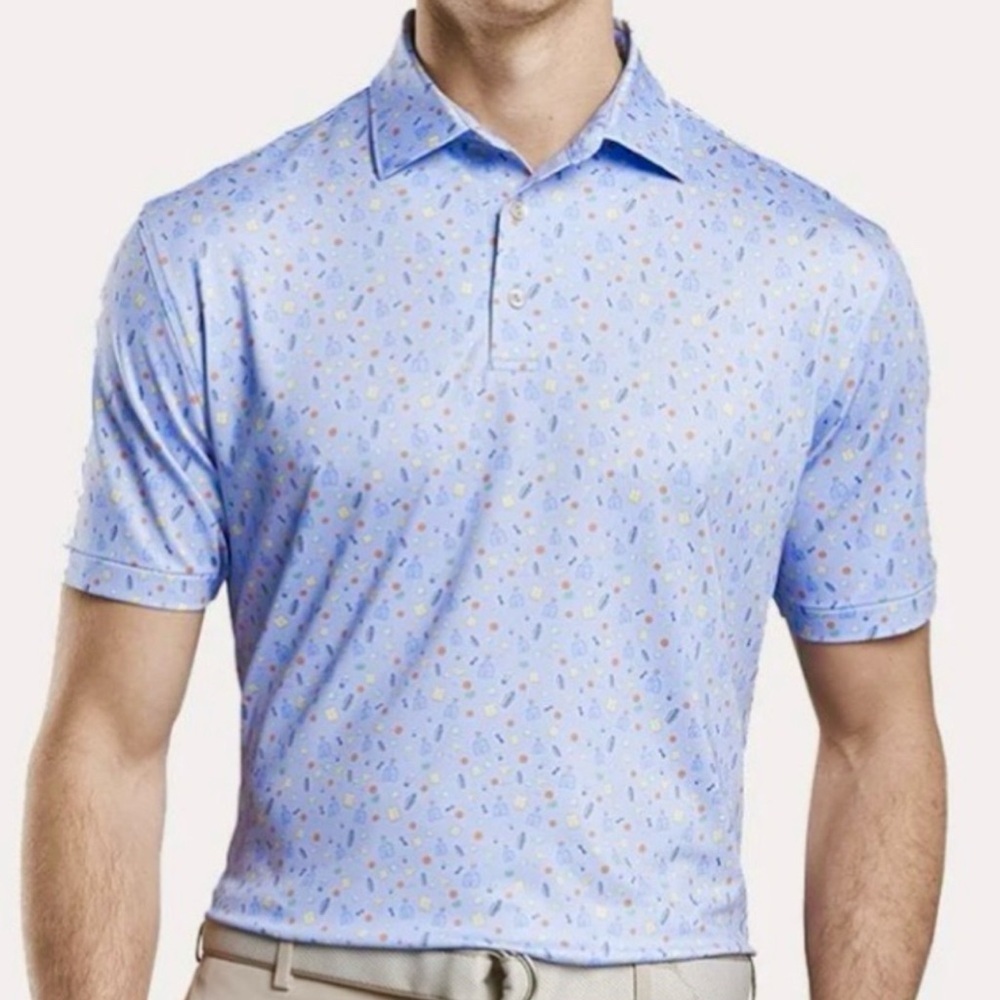 Peter Miller Summer Comfort Cantina Margarita Golf Polo XLarge Performance Wear